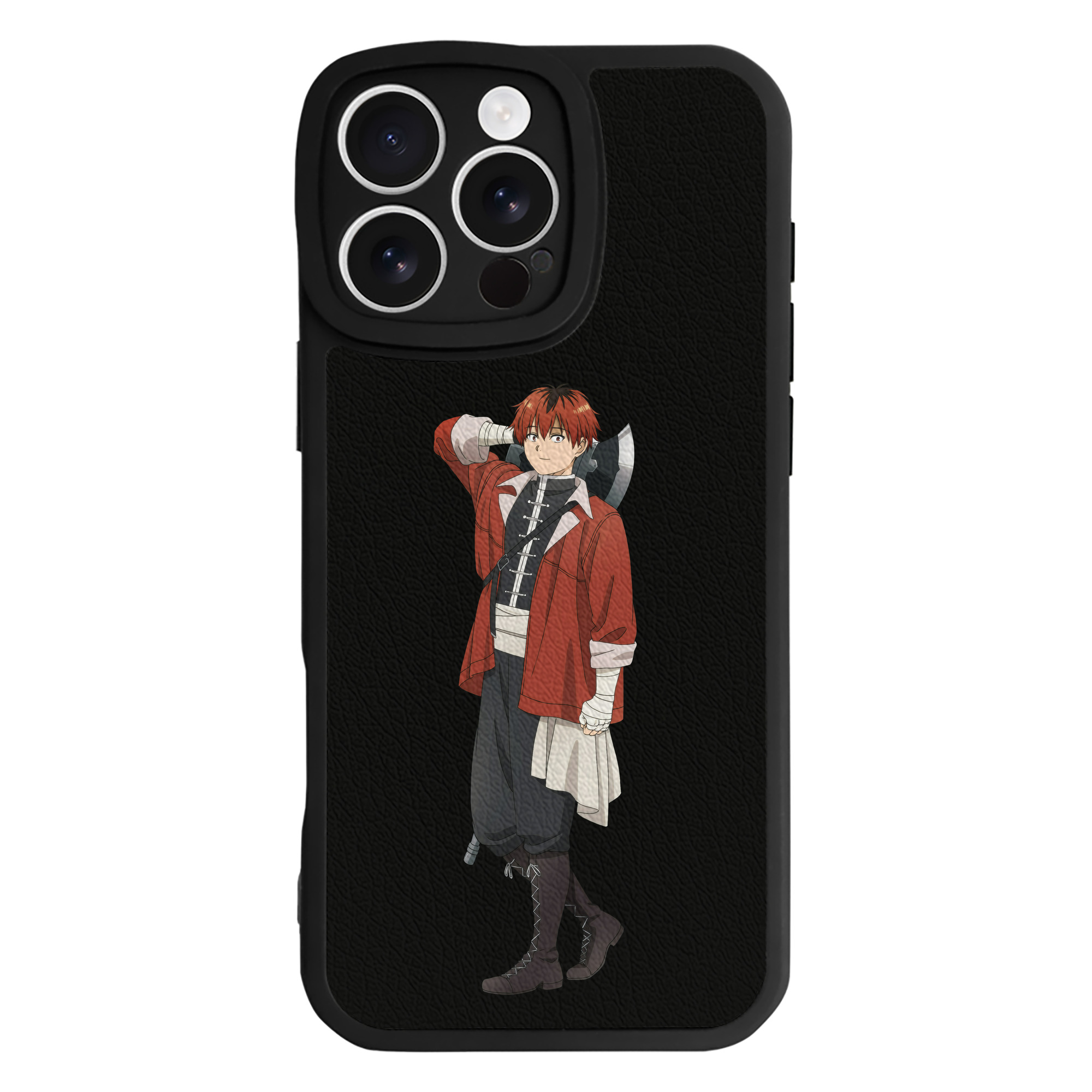 （画像用） 葬送のフリーレン Frieren 【iPhone 16シリーズ対応】シリコンスマホケース（レザー調） 材質：シリコン